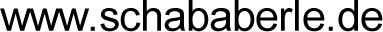 www.schababerle.de